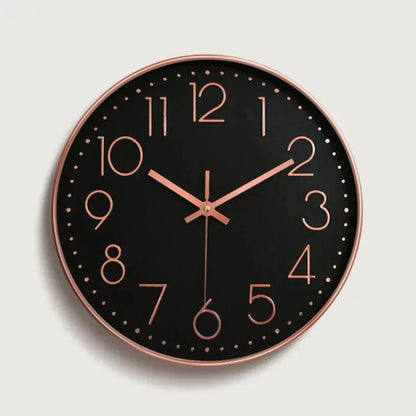 Silent Non Ticking Wall Clock Modern Minimalist 30cm