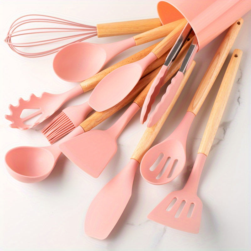 SilicoWare 12 Piece Silicone Kitchen Utensil Set