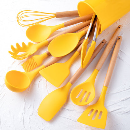 SilicoWare 12 Piece Silicone Kitchen Utensil Set