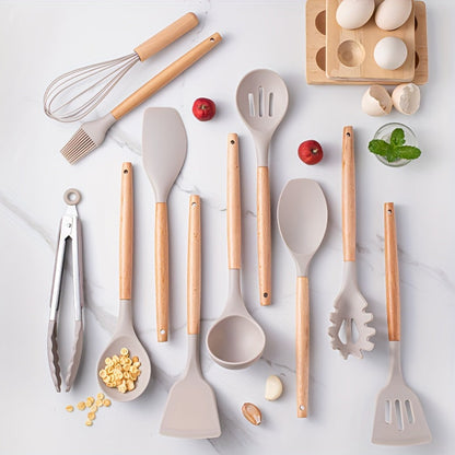 SilicoWare 12 Piece Silicone Kitchen Utensil Set