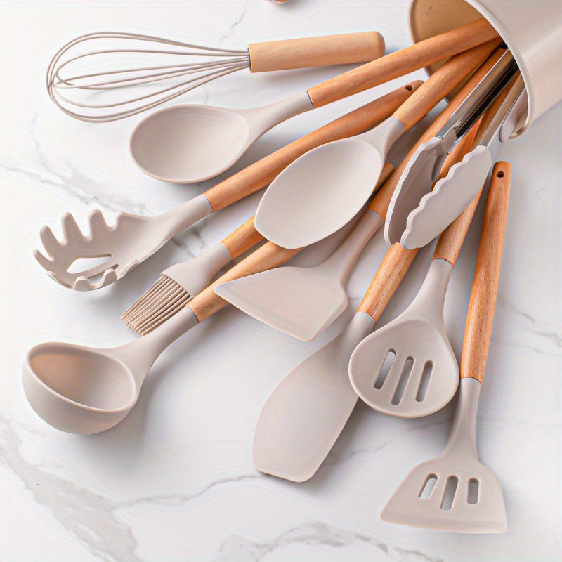 SilicoWare 12 Piece Silicone Kitchen Utensil Set