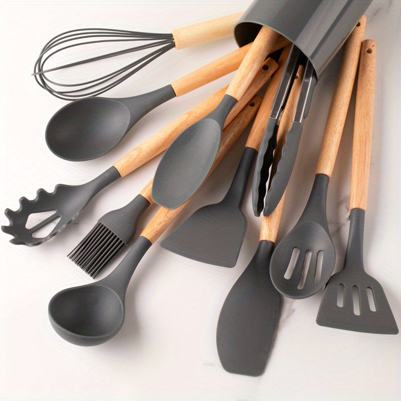 SilicoWare 12 Piece Silicone Kitchen Utensil Set
