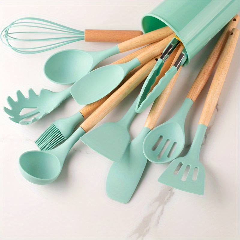 SilicoWare 12 Piece Silicone Kitchen Utensil Set