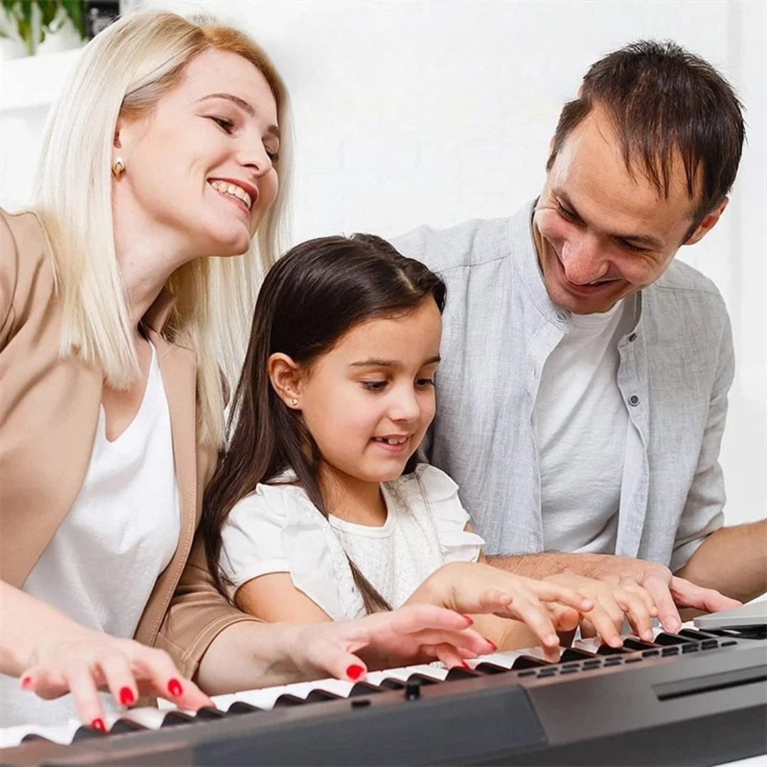 Siliconenstickers voor pianotoetsen met noten, 88 toetsen, leerlabels voor beginners