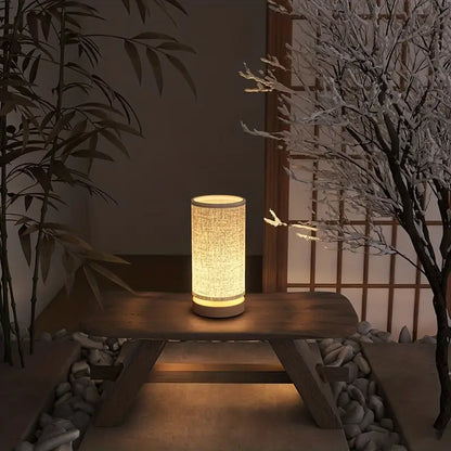 SimpleGlow Minimalist Wooden Night Lamp Warm Light