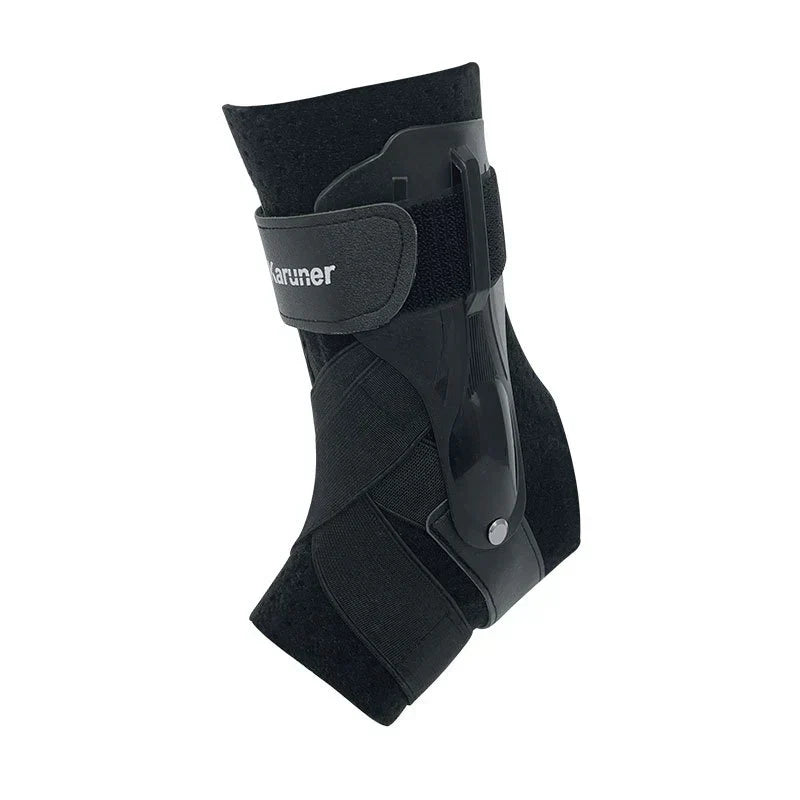 Slim Adjustable Ankle Support Brace with Side Stabilizers