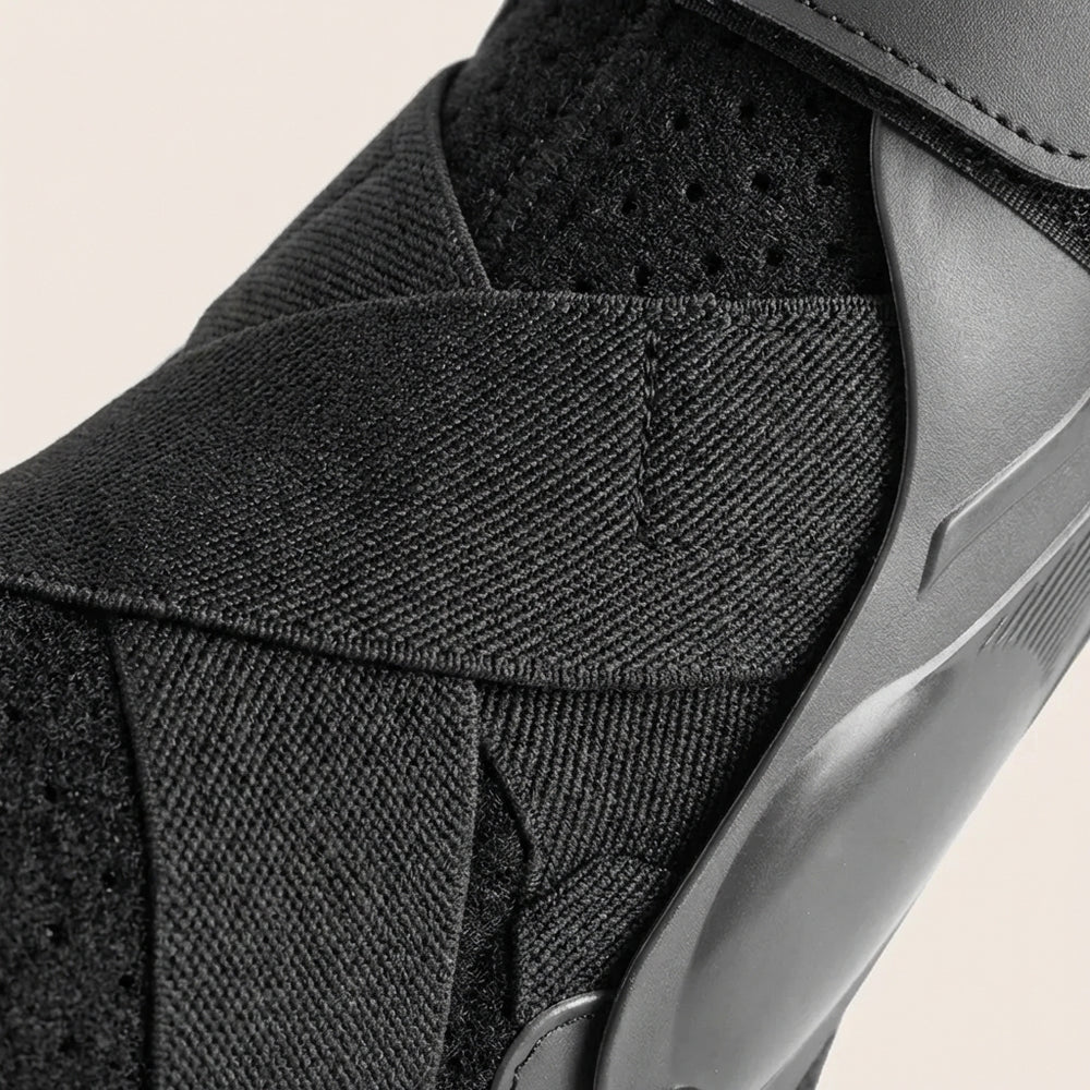 Slim Adjustable Ankle Support Brace with Side Stabilizers
