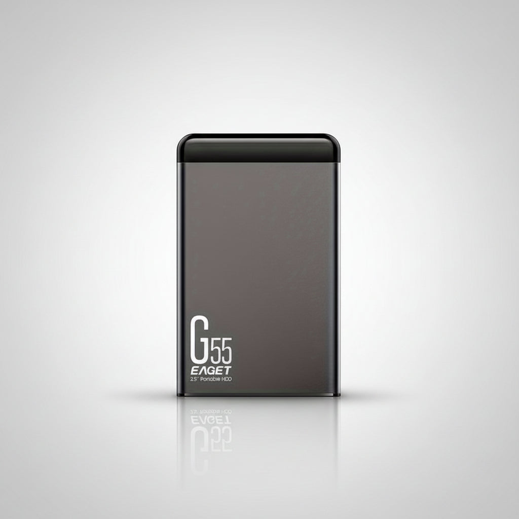 Dunne draagbare SSD-USB-back-upschijf voor pc-bestanden