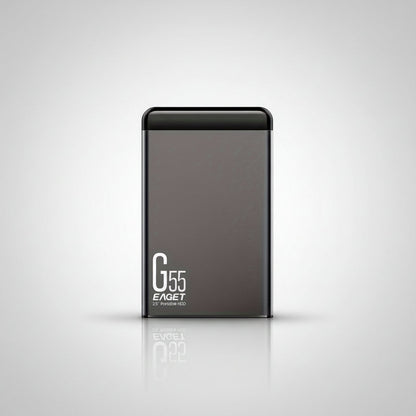 Dunne draagbare SSD-USB-back-upschijf voor pc-bestanden