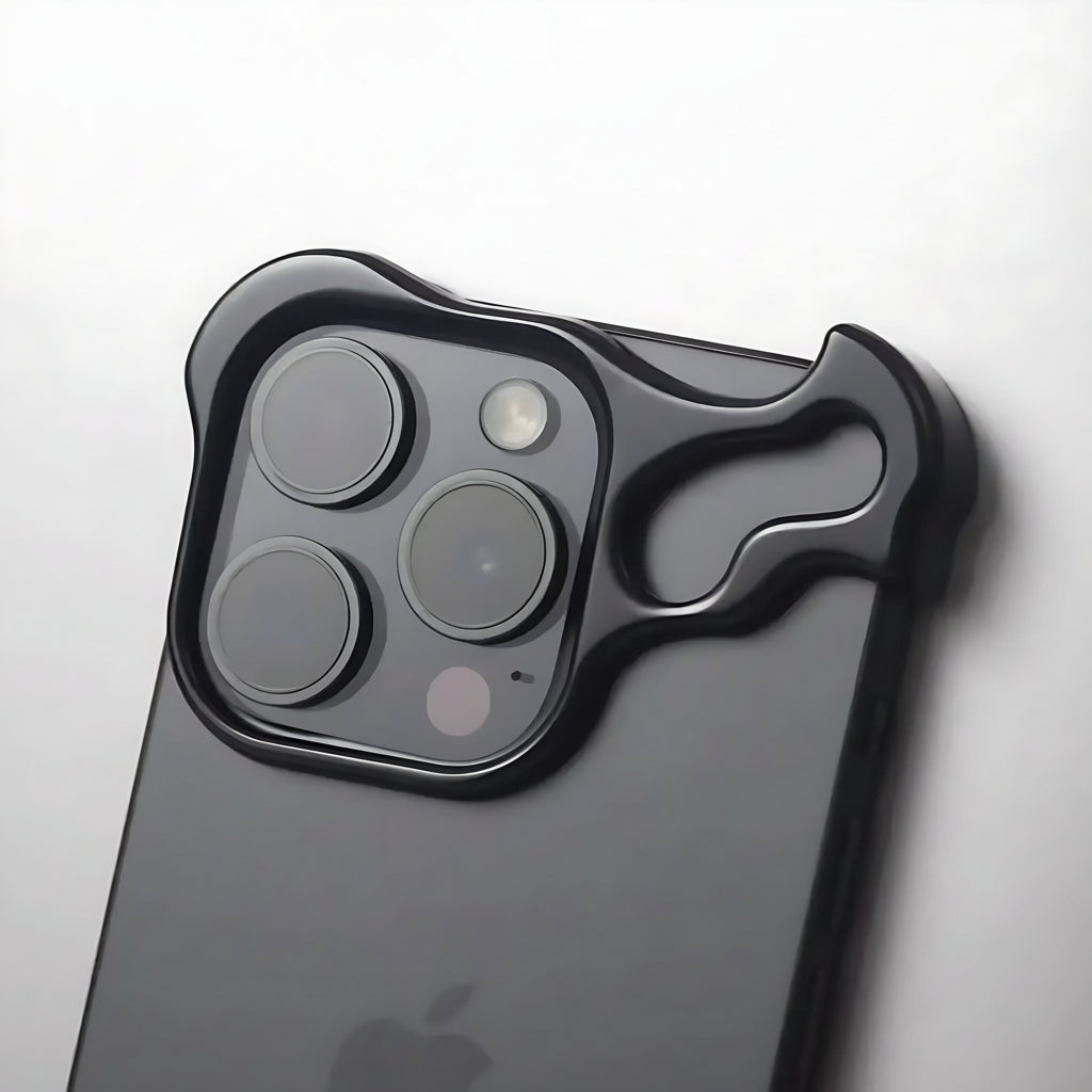Slim Titanium Alloy Magnetic Phone Case Lightweight Protective Cover