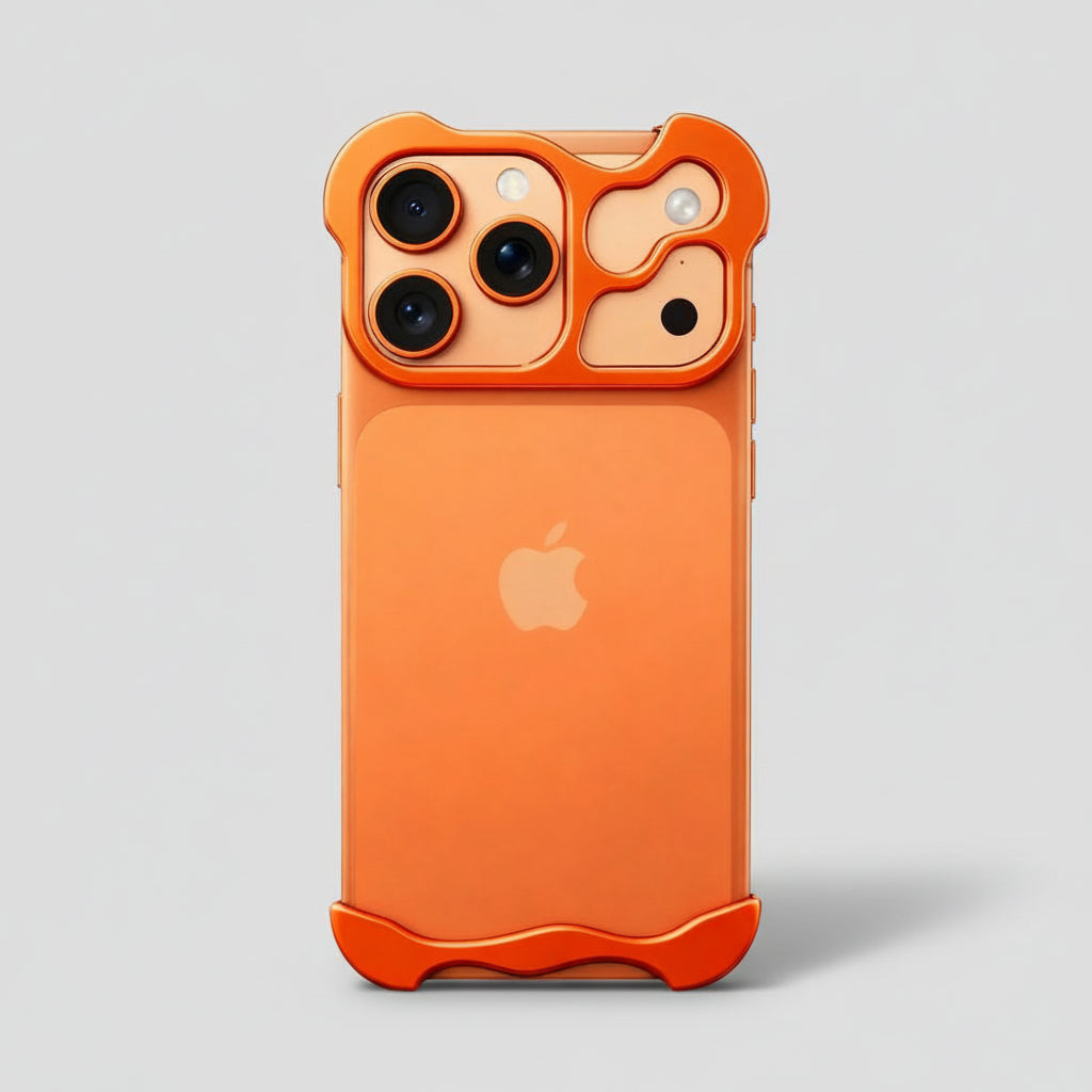 Slim Titanium Alloy Magnetic Phone Case Lightweight Protective Cover