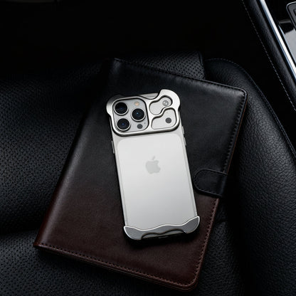 Slim Titanium Alloy Magnetic Phone Case Lightweight Protective Cover