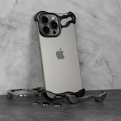 Slim Titanium Alloy Magnetic Phone Case Lightweight Protective Cover