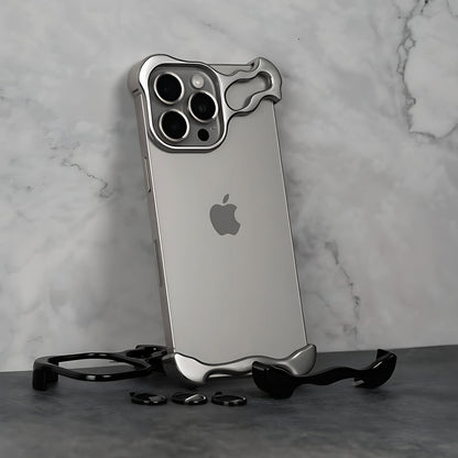 Slim Titanium Alloy Magnetic Phone Case Lightweight Protective Cover