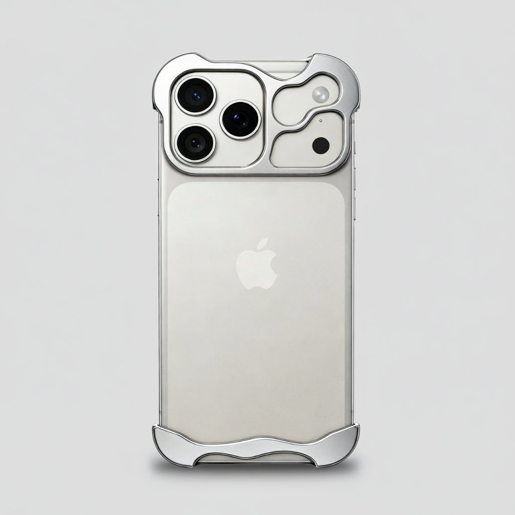 Slim Titanium Alloy Magnetic Phone Case Lightweight Protective Cover