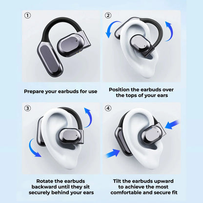 Smart AI Translation Earbuds – Real Time Language Translator & Wireless Audio