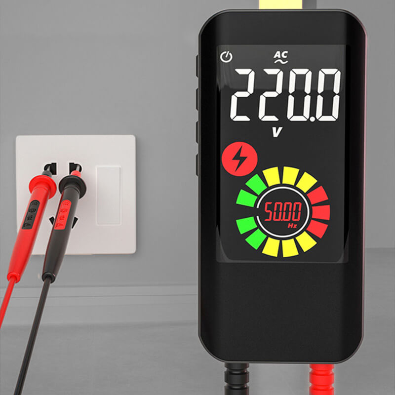 Smart Digital Multimeter with Auto Detection and Backlit Display