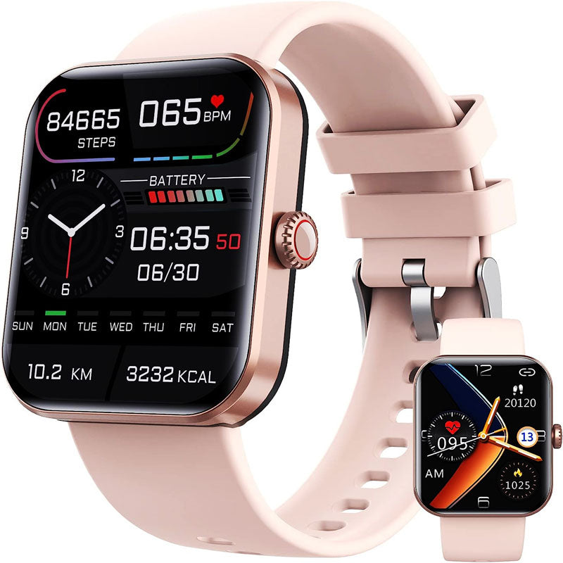 Smart Health Watch with BP ECG HRV and SpO2 Monitoring