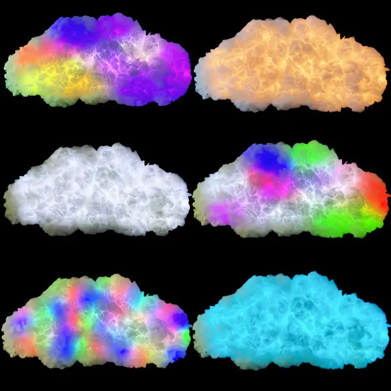 Smart LED Cloud Light RGB Music Sync Lamp with App and Remote Control