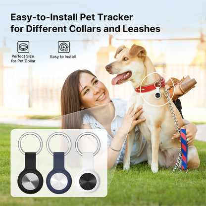 Smart Pet GPS Tracker with IP65 Water Resistance and Long Battery Life