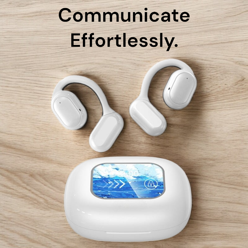 SmartSpeak AI Translator Earbuds Real Time Translation Bluetooth Wireless