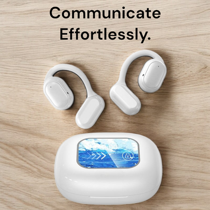 SmartSpeak AI Translator Earbuds Real Time Translation Bluetooth Wireless