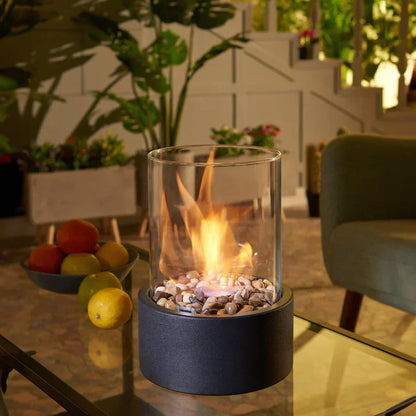 Smoke Free Bioethanol Tabletop Fireplace with Modern Design