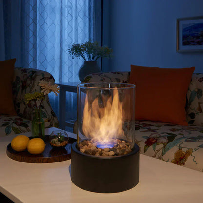 Smoke Free Bioethanol Tabletop Fireplace with Modern Design