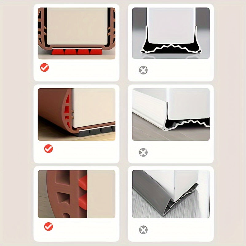 SnugBlock Adjustable Door Draft Stopper Insulation Seal