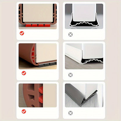 SnugBlock Adjustable Door Draft Stopper Insulation Seal