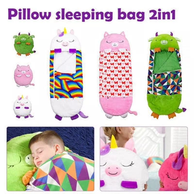 SnugglePals Kids Animal Sleeping Bag Soft Cozy Fun Sleep Sack for Boys and Girls