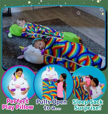 SnugglePals Kids Animal Sleeping Bag Soft Cozy Fun Sleep Sack for Boys and Girls