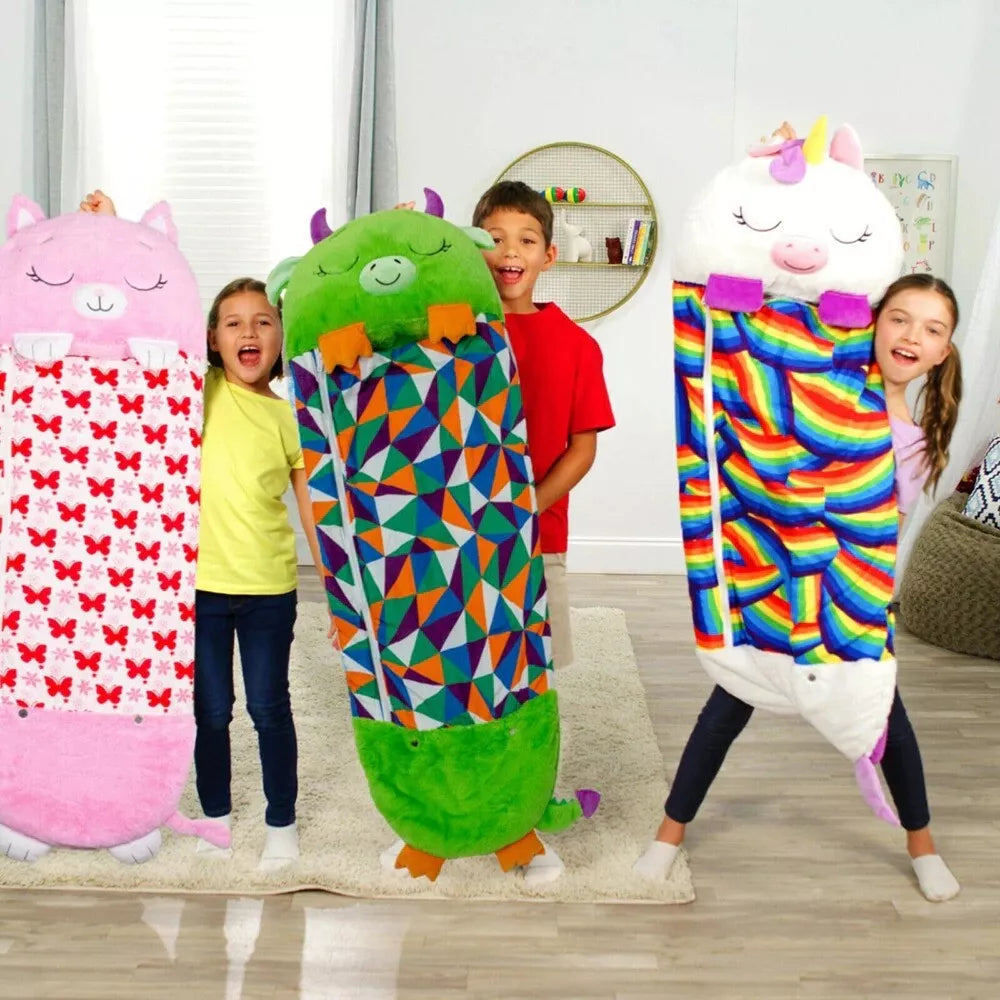 SnugglePals Kids Animal Sleeping Bag Soft Cozy Fun Sleep Sack for Boys and Girls