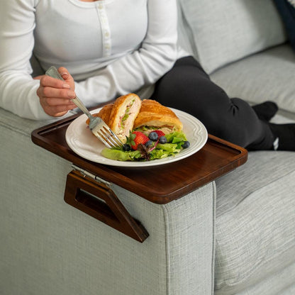 SofaMate Adjustable Sofa Arm Tray Table for Drinks and Essentials