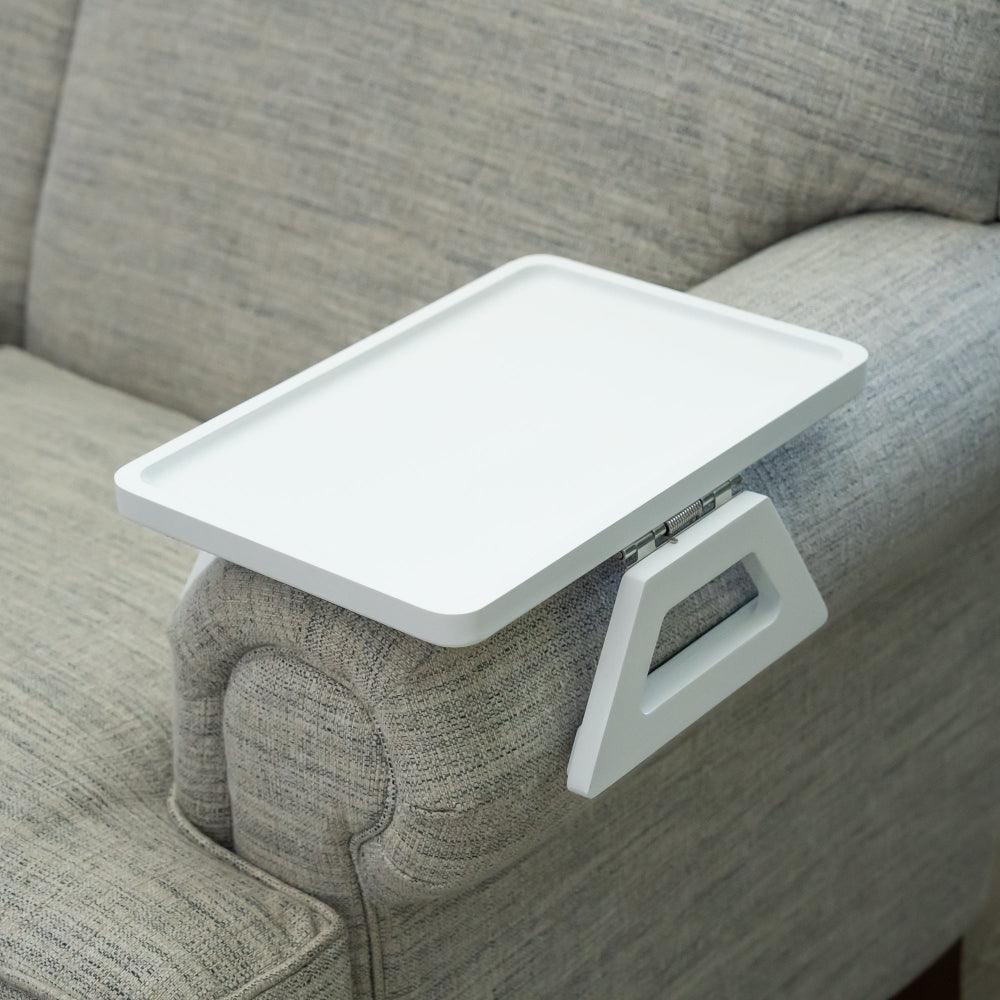 SofaMate Adjustable Sofa Arm Tray Table for Drinks and Essentials