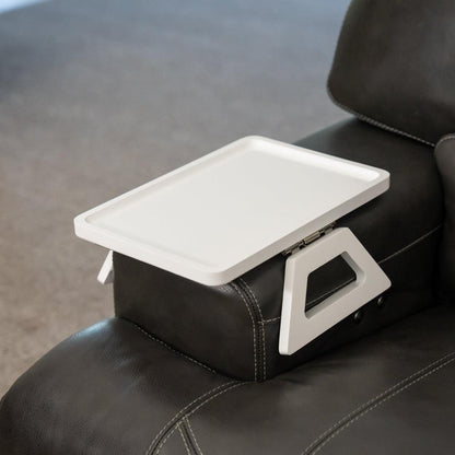 SofaMate Adjustable Sofa Arm Tray Table for Drinks and Essentials