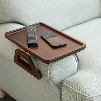 SofaMate Adjustable Sofa Arm Tray Table for Drinks and Essentials