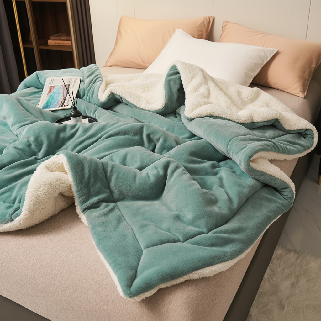 Soft Flannel Throw Blanket Warm Cozy Bed Couch Cover Machine Washable