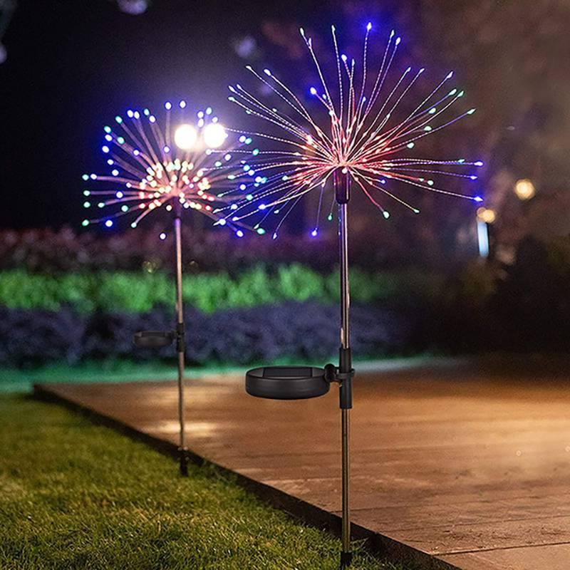 Solar Garden String Lights with 150 LEDs, 8 Lighting Modes, Flexible Copper Wire and IP65 Waterproof Design