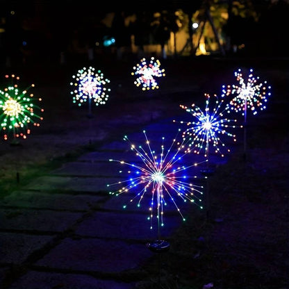 Solar Garden String Lights with 150 LEDs, 8 Lighting Modes, Flexible Copper Wire and IP65 Waterproof Design