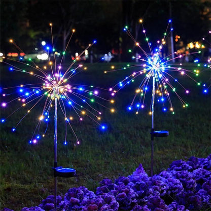 Solar Garden String Lights with 150 LEDs, 8 Lighting Modes, Flexible Copper Wire and IP65 Waterproof Design