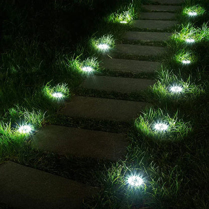 Solar Ground Lights Outdoor LED Pathway Lighting