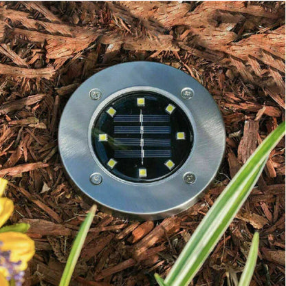 Solar Ground Lights Outdoor LED Pathway Lighting