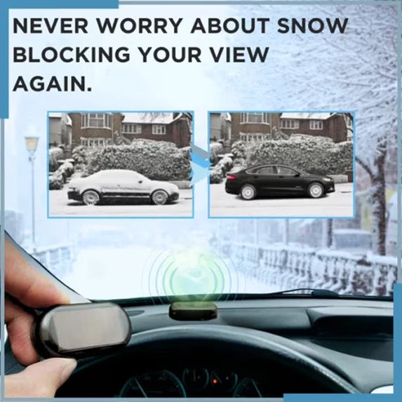 Solar-Powered Automatic Car Window De-Icer with Temperature Detection