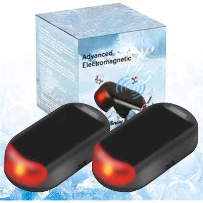 Solar-Powered Automatic Car Window De-Icer with Temperature Detection