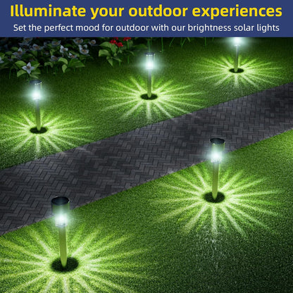 SolarGlow Outdoor Garden Lights Waterproof Solar Powered Pathway Lighting