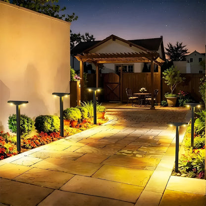 SolaraPath Solar Pathway Lights – Waterproof LED Garden Lights Set