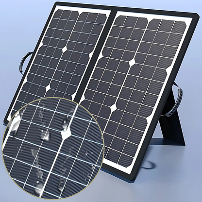 SolaraX Foldable Solar Panel Kit 1000W Portable Power Charger