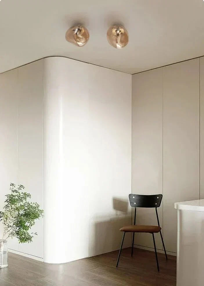 Space Glass Wall Lamp with G9/E27 Socket and Adjustable Colour Temperature