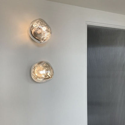 Space Glass Wall Lamp with G9/E27 Socket and Adjustable Colour Temperature